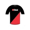 Best Kiteboarding Watershirt Rashguard Kurzarm Black Red