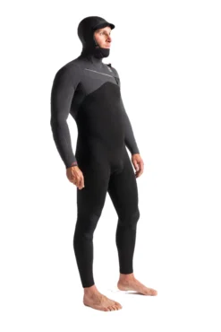 C-Skins ReWired Hooded 6/5/4 CZ Steamer Neoprenanzug Black -Mystic Verkauf c skins rewired hooded 6 5 4 cz steamer neoprenanzug black3