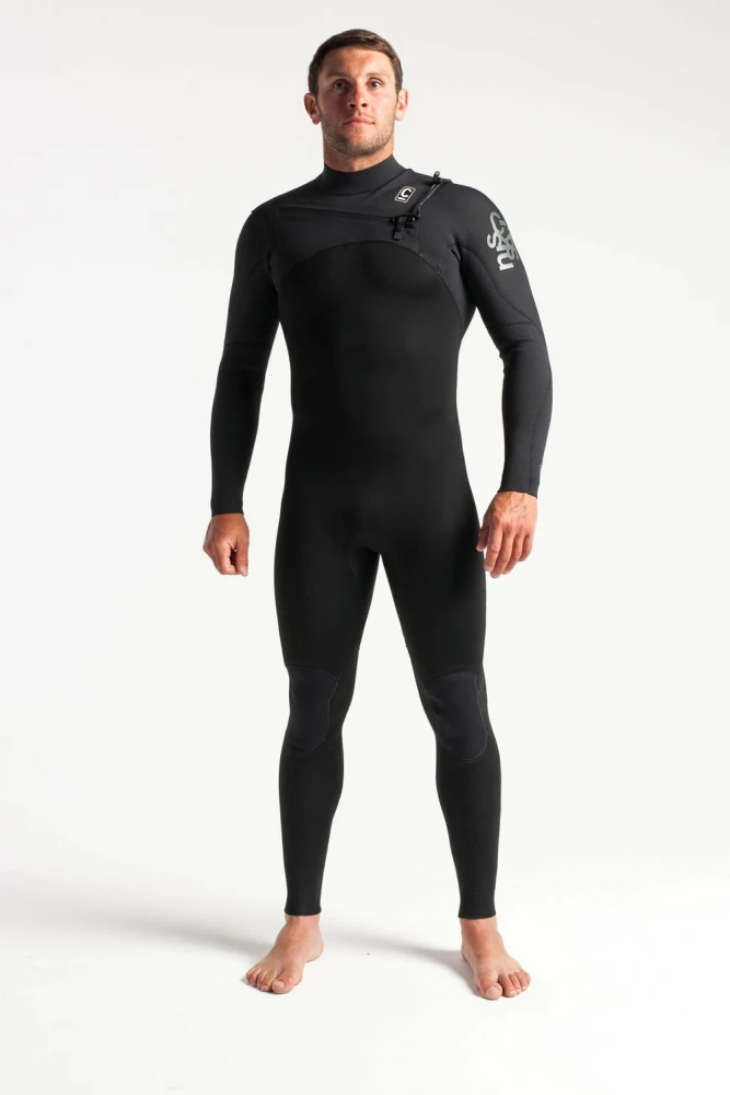 C-Skins Session 3/2 Frontzip Neoprenanzug Black 1 C-Skins Session 3/2 Frontzip Neoprenanzug Black