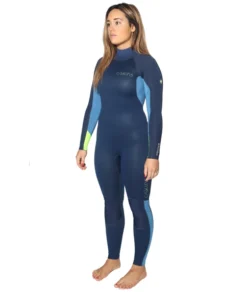 C-Skins Surflite 5/4/3 Womens Neoprenanzug Ink Blue/ Azure/ Yellow -Mystic Verkauf c skins surflite 5 4 3 womens neoprenanzug ink blue azure yellow6