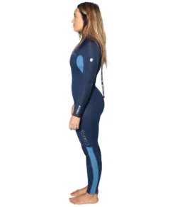 C-Skins Surflite 5/4/3 Womens Neoprenanzug Ink Blue/ Azure/ Yellow -Mystic Verkauf c skins surflite 5 4 3 womens neoprenanzug ink blue azure yellow7