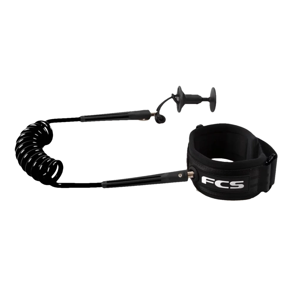 FCS Bodyboard Leash Biceps Black 1 FCS Bodyboard Leash Biceps Black