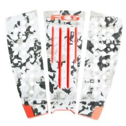 FCS Julian Wilson Athlete Series Traction Tail Pad Camo/Blood Orange