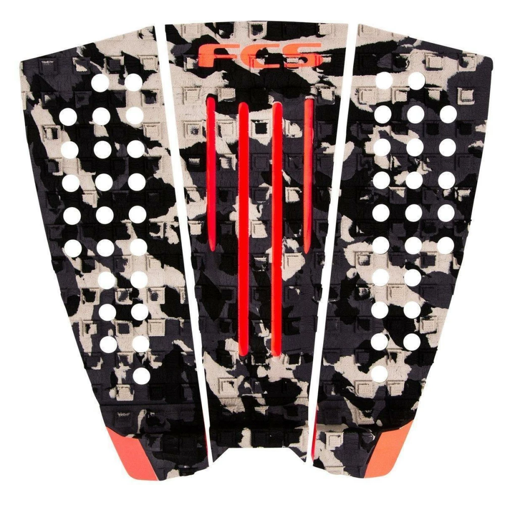 FCS Julian Wilson Traction Tail Pad Urban Camo/Blood Orange 1 FCS Julian Wilson Traction Tail Pad Urban Camo/Blood Orange