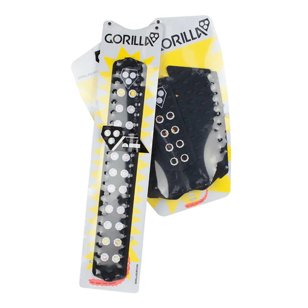 Gorilla BOOMHOWER Skimboard Tailpad & Arch Combo Black 1 Gorilla BOOMHOWER Skimboard Tailpad & Arch Combo Black