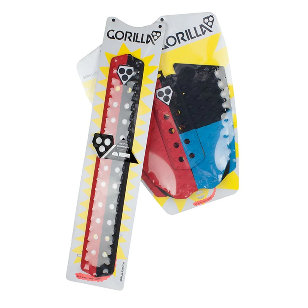 Gorilla BOOMHOWER Skimboard Tailpad & Arch Combo Split Square 1 Gorilla BOOMHOWER Skimboard Tailpad & Arch Combo Split Square