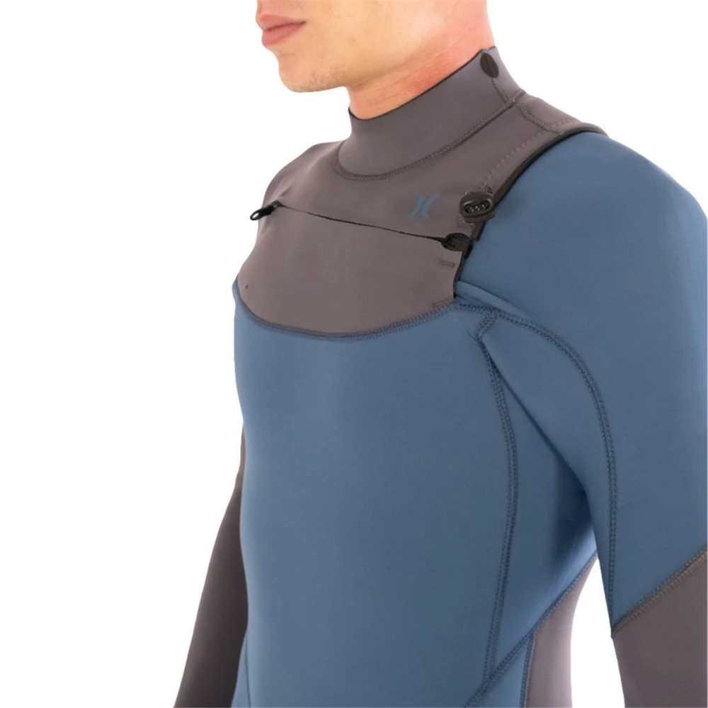 Hurley Advantage Plus Wetsuit CZ 5/3 Mm Blau 5 Hurley Advantage Plus Wetsuit CZ 5/3 Mm Blau – Bild 5