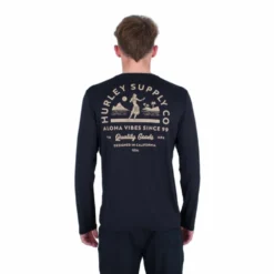 Hurley Lycra Everyday Hybrid UPF LS Black 3 Hurley Lycra Everyday Hybrid UPF LS Black -Mystic Verkauf hurley lycra everyday hybrid upf ls black2