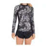 Hurley Lycra Party Palms LS Rash