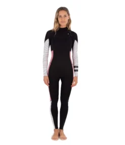Hurley Women Advantage Plus 5/3mm Fullsuit Frontzip Black/Rose