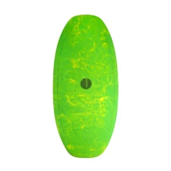 HW-Shapes Freestyle Skimboard V2 110 Epoxyart Green Yellow