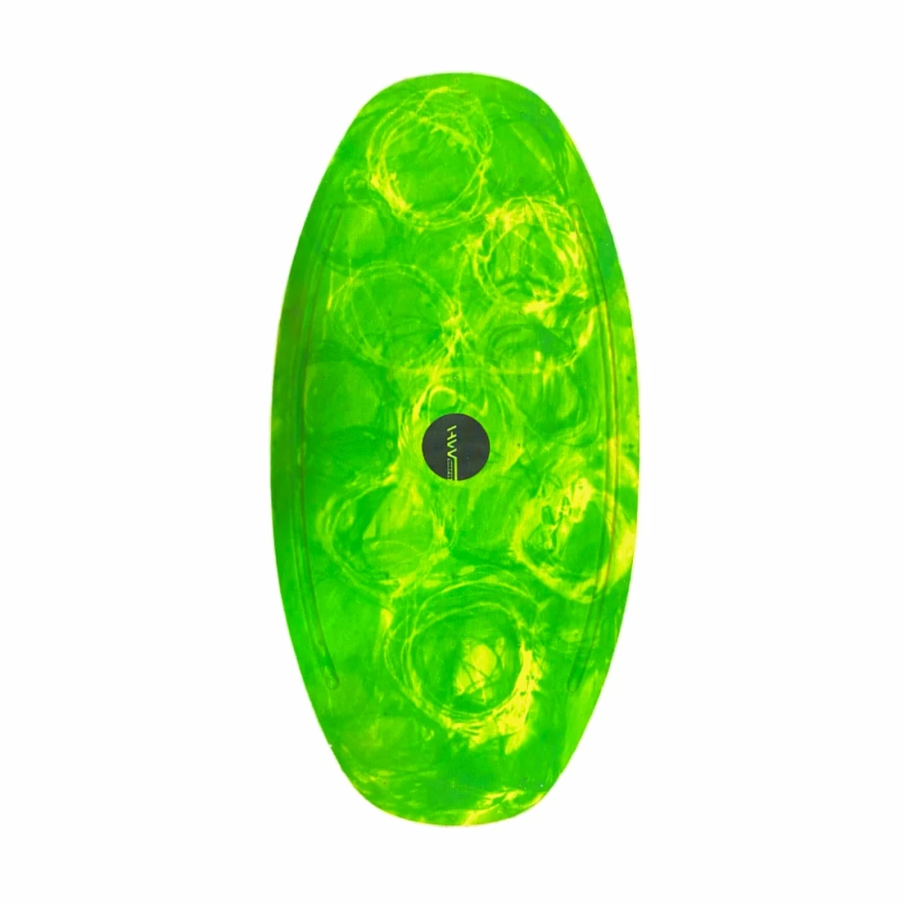 HW-Shapes Freestyle Skimboard V2 95 Epoxyart Green Yellow 1 HW-Shapes Freestyle Skimboard V2 95 Epoxyart Green Yellow