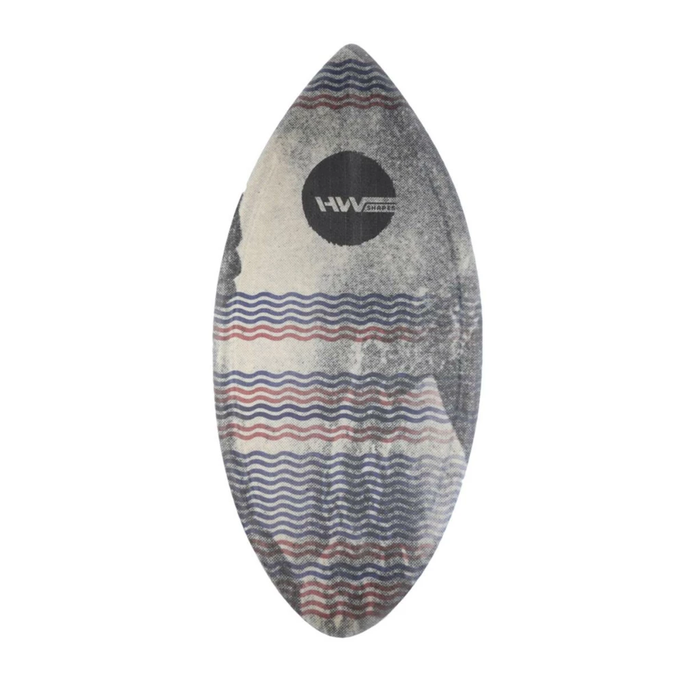 HW-Shapes Hybridskim Grey Waves Skimboard 1 HW-Shapes Hybridskim Grey Waves Skimboard