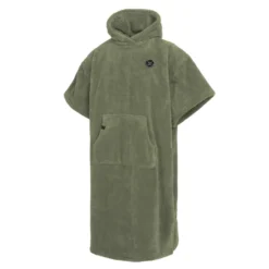 Mystic Poncho Teddy Olive Green