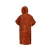 Mystic Poncho Teddy Rusty Red