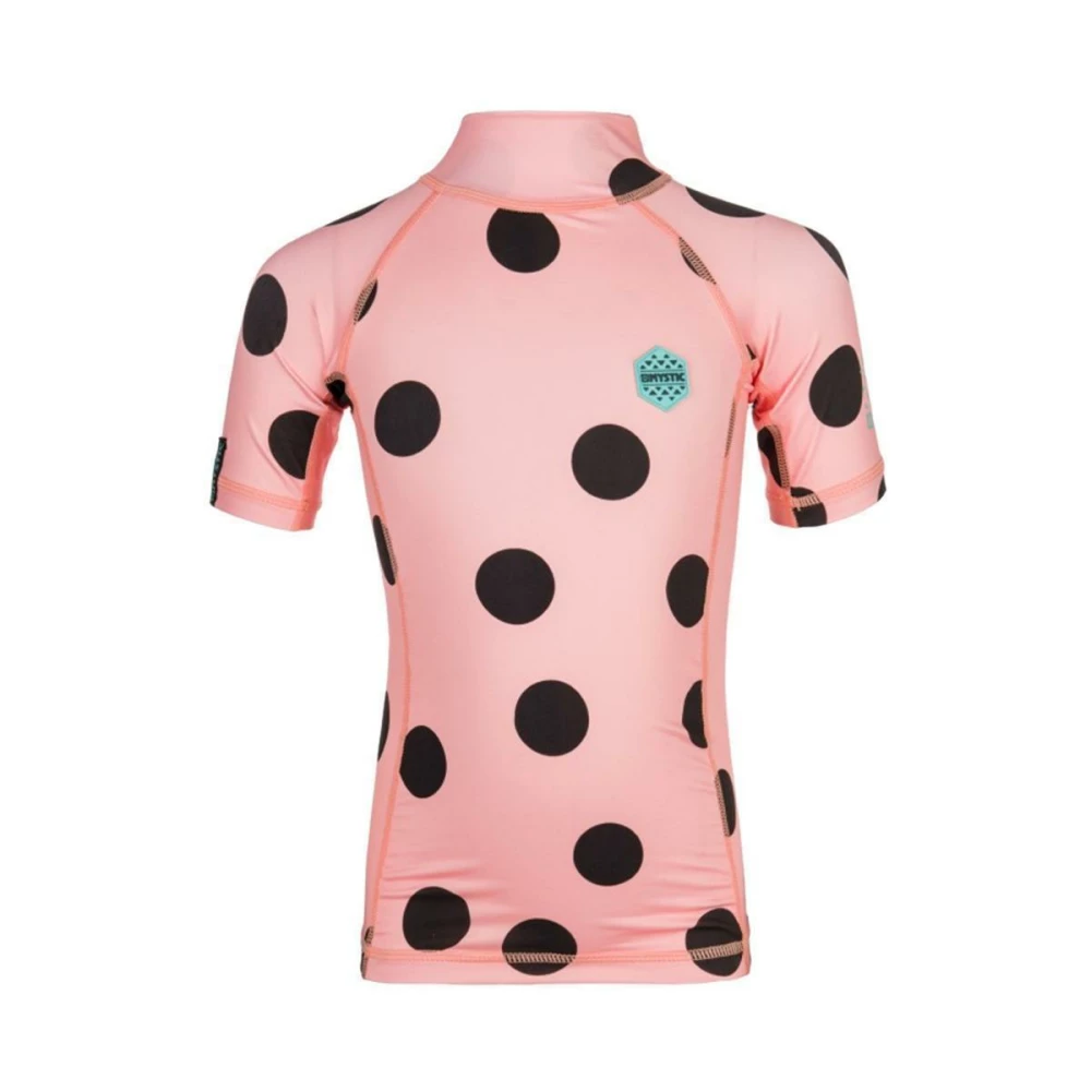 Mystic STAR Rash Vest UV-Shirt Kinder Kuzarm Pink Punkte 1 Mystic STAR Rash Vest UV-Shirt Kinder Kuzarm Pink Punkte