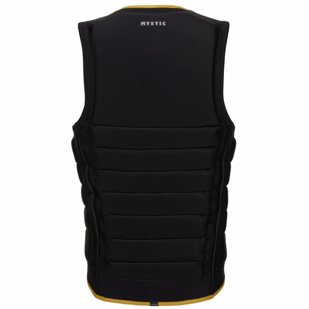 Mystic The Dom Impact Vest Fzip Wake CE Prallschutzweste Black/ Yellow 2 Mystic The Dom Impact Vest Fzip Wake CE Prallschutzweste Black/ Yellow – Bild 2
