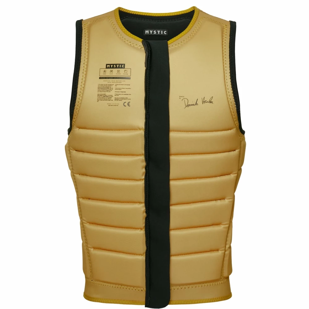 Mystic The Dom Impact Vest Fzip Wake CE Prallschutzweste Black/ Yellow 3 Mystic The Dom Impact Vest Fzip Wake CE Prallschutzweste Black/ Yellow – Bild 3