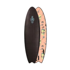 Ocean & Earth Brains Ezi Rider 6'6" Softboard Black