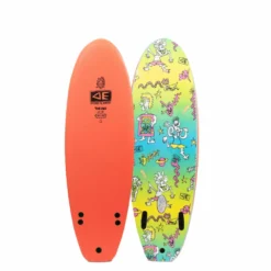 Ocean & Earth Freaks Bug 5'2" Mini Softboard Coral