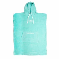 Ocean & Earth Girls Hooded Poncho Mint