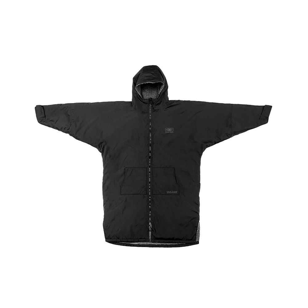 Ocean & Earth Supert Storm Hooded Poncho Wasser- & Winddicht Black 1 Ocean & Earth Supert Storm Hooded Poncho Wasser- & Winddicht Black
