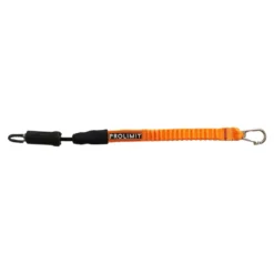 Prolimit Kiteboarding Leash Pro Kite Short Leash Orange/Black