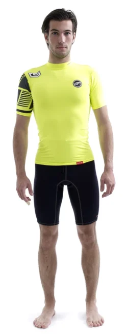 Prolimit Rashguard Lycra C5 Long Arm Yellow/Green
