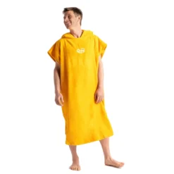 Robie Original Short Sleeve Poncho Saffron Medium -Mystic Verkauf robie original short sleeve poncho saffron medium5