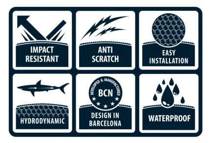 RSPRO Railsaver Clear Jumbo 210x8,9cm 2 RSPRO Railsaver Clear Jumbo 210x8,9cm – Bild 2