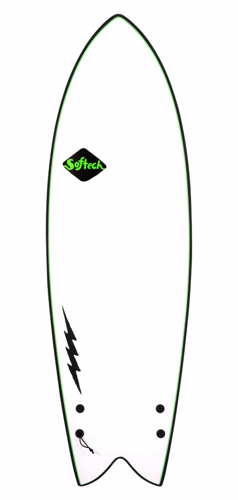 Softech Kyuss Fish 5'8" Performance Softboard FCS2 Thruster 3 Softech Kyuss Fish 5'8" Performance Softboard FCS2 Thruster – Bild 3