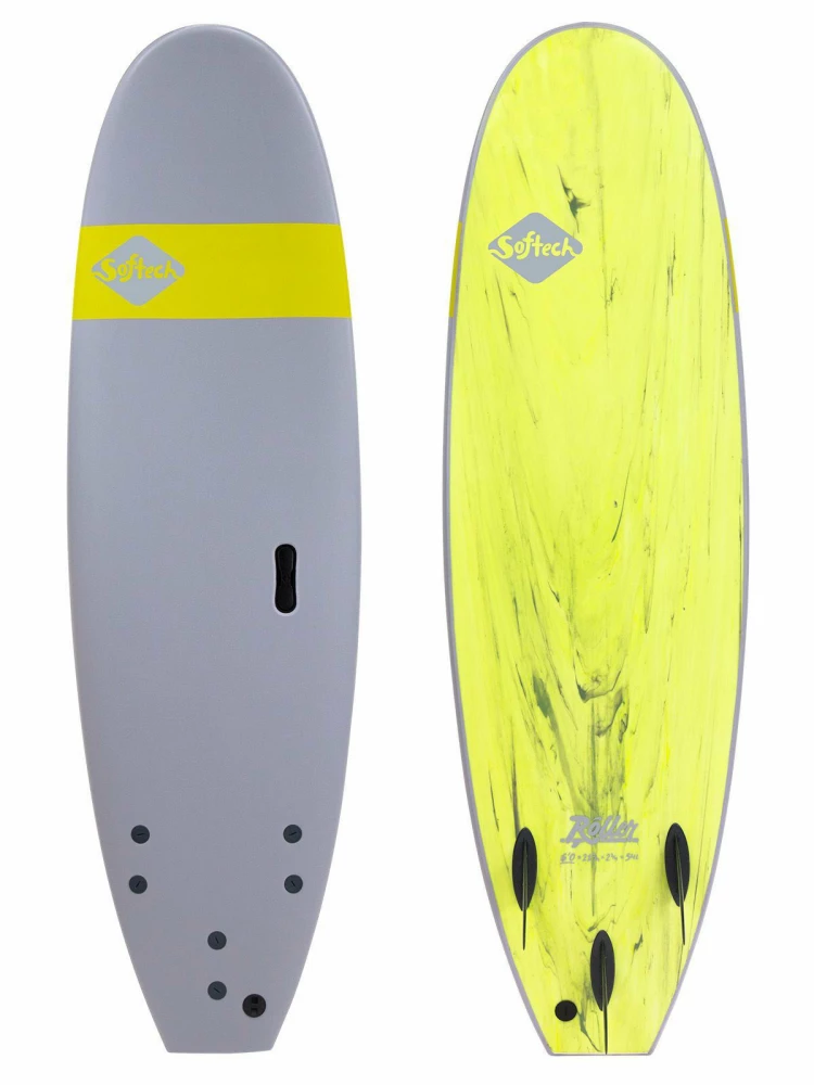 Softech Roller 6'0" Softboard Grey 1 Softech Roller 6'0" Softboard Grey