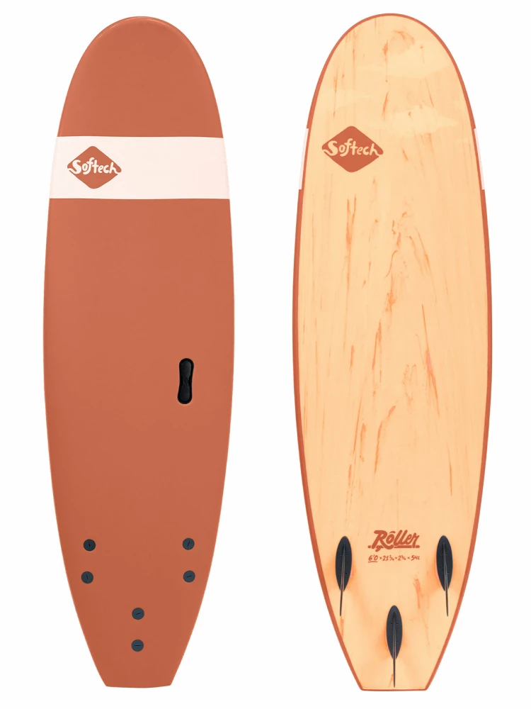 Softech Roller 6'6" Softboard Clay 1 Softech Roller 6'6" Softboard Clay