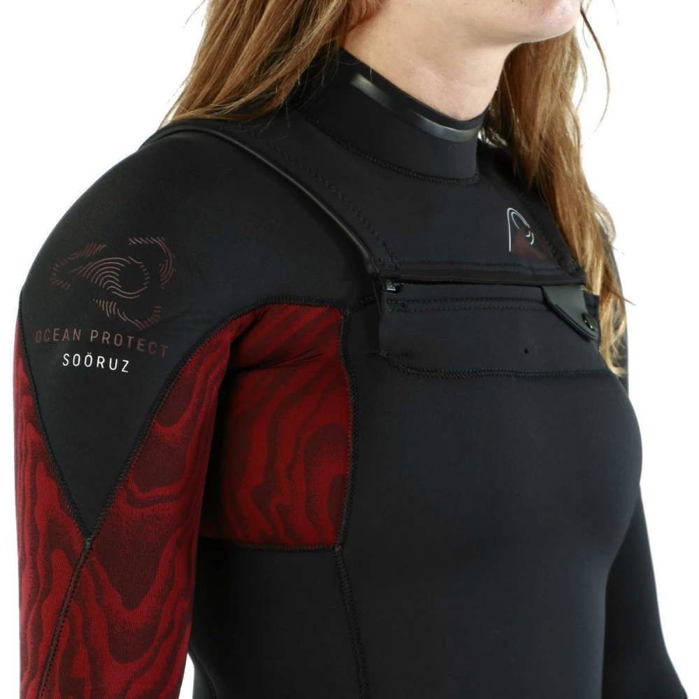 Soöruz Divine Oysterprene 5/4/3 FZ Frauen Neoprenanzug Black 2022 4 Soöruz Divine Oysterprene 5/4/3 FZ Frauen Neoprenanzug Black 2022 – Bild 4