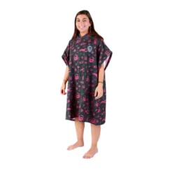 Soöruz Poncho Crabers Black/pink
