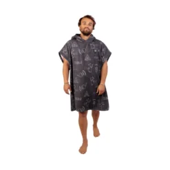 Soöruz Poncho PICTO Microfiber Black
