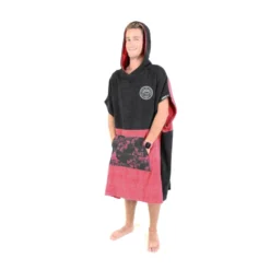 Soöruz Poncho Punch Handtuch Umkleide Wine