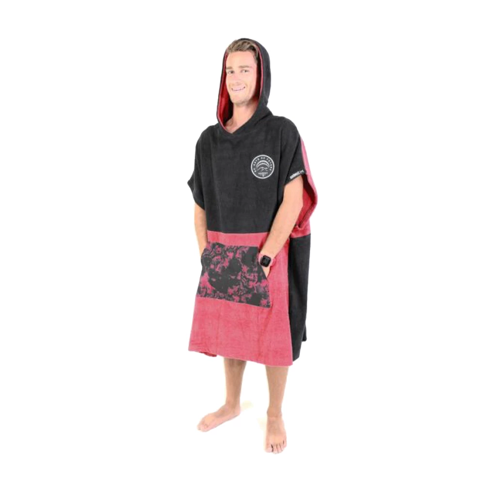 Soöruz Poncho Punch Handtuch Umkleide Wine 1 Soöruz Poncho Punch Handtuch Umkleide Wine