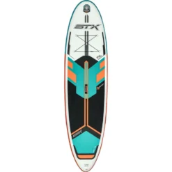 STX Feather Light Inflatable SUP 10'6" Freeride Fusion Mint/Orange