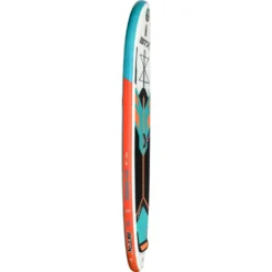 STX Feather Light Inflatable SUP 10'6" Freeride Fusion Mint/Orange -Mystic Verkauf stx feather light inflatable sup 106 freeride fusion mint orange4