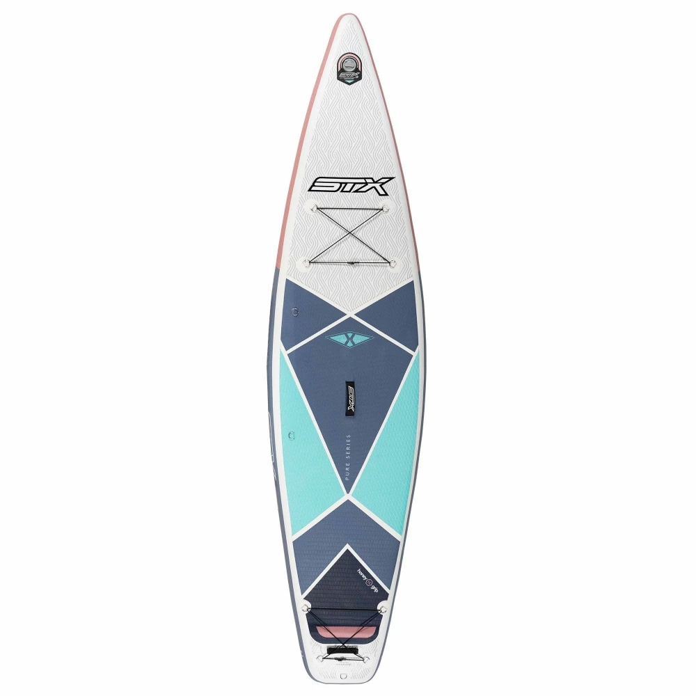 STX Inflatable SUP 11'6" Tourer Pure Blue/Pink 2022 1 STX Inflatable SUP 11'6" Tourer Pure Blue/Pink 2022