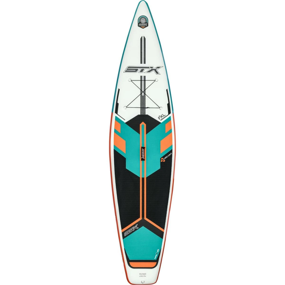 STX Inflatable SUP 12'6" Race Mint/Orange 1 STX Inflatable SUP 12'6" Race Mint/Orange