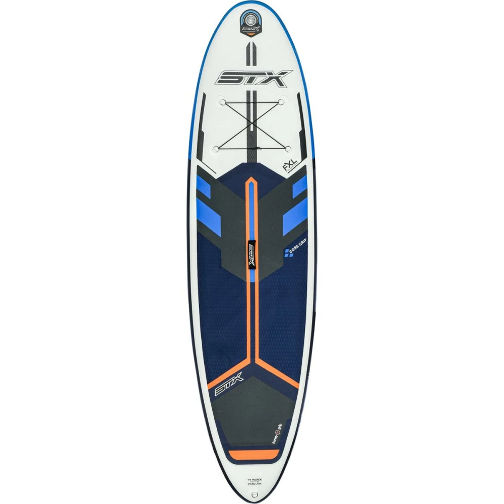 STX Inflatable SUP 9'8" Freeride Blue/Orange 1 STX Inflatable SUP 9'8" Freeride Blue/Orange