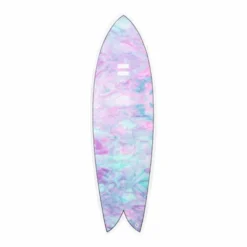 Surfboard Indio Endurance DAB 5'9 Swirl Effect Blue Purple