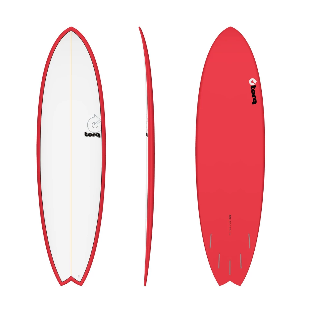 Surfboard TORQ Epoxy TET 6.10 MOD Fish Red Pinl 1 Surfboard TORQ Epoxy TET 6.10 MOD Fish Red Pinl