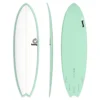 Surfboard TORQ Epoxy TET 6.3 Fish White Seagreen