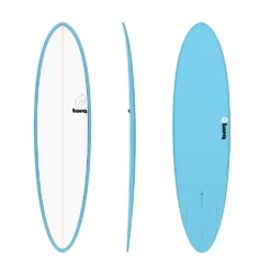 Surfboard TORQ Epoxy TET 7.2 Funboard Blue Pinline