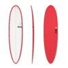 Surfboard TORQ Epoxy TET 7.6 Funboard Red Pinline